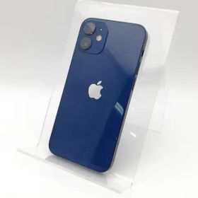 【中古】【赤ロム保証あり】Apple au 【SIMロック解除済み】 iPhone 12 mini 64GB ブルー MGAP3J/A【千葉】保証期間１ヶ月【ランクB】