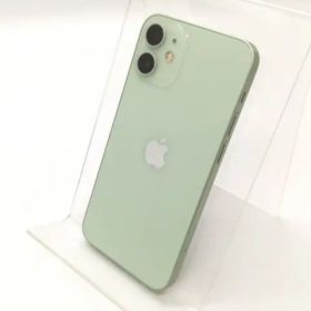 【中古】Apple docomo 【SIMロック解除済み】 iPhone 12 mini 128GB グリーン MGDQ3J/A【秋葉4号】保証期間１ヶ月【ランクA】