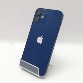 【中古】Apple au 【SIMロック解除済み】 iPhone 12 mini 64GB ブルー MGAP3J/A【立川フロム中武】保証期間１ヶ月【ランクB】