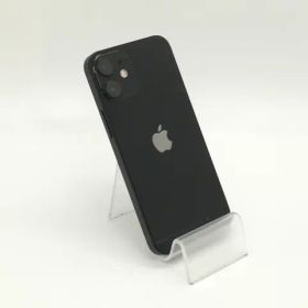 【中古】Apple docomo 【SIMロック解除済み】 iPhone 12 mini 64GB ブラック MGA03J/A【静岡】保証期間１ヶ月【ランクB】