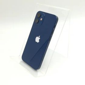 【中古】Apple docomo 【SIMロック解除済み】 iPhone 12 mini 64GB ブルー MGAP3J/A【福岡筑紫】保証期間１ヶ月【ランクA】