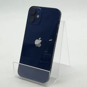【中古】Apple docomo 【SIMロック解除済み】 iPhone 12 mini 128GB ブルー MGDP3J/A【柏】保証期間１ヶ月【ランクB】