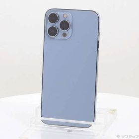 〔中古品〕 iPhone13 Pro Max 256GB シエラブルー MLJD3J／A SIMフリー【349】