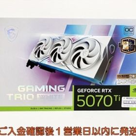 【1円】新品 未使用 msi GEFORCE RTX 5070 Ti GAMING TRIO WHITE OC Edition グラフィックボード GDDR7 16GB D10-319jy/G4
