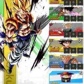石14600／アンドロイド／悟空&ベジータ 合体ゴジータ ジャネンバ 最新フェス共存 | ドラゴンボールレジェンズのアカウントデータ、RMTの販売・買取一覧