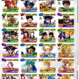最終値下げ🌟界王拳悟空完凸、新ゴジータ所持 | ドラゴンボールレジェンズのアカウントデータ、RMTの販売・買取一覧