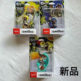 スプラトゥーン amiibo オクトリングブルー インクリングイエロー コジャケ(その他)