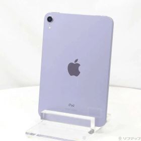〔展示品〕 iPad mini 第6世代 64GB パープル 3J366J／A Wi-Fi【368】