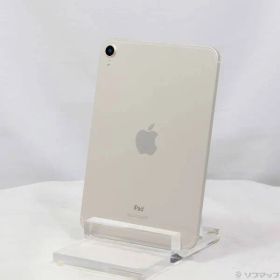 〔中古品〕 iPad mini 第6世代 64GB スターライト NK8C3J／A SIMフリー【198】