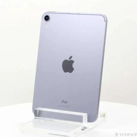 〔中古品〕 iPad mini 第6世代 256GB パープル MK8K3J／A docomoロック解除SIMフリー【295】
