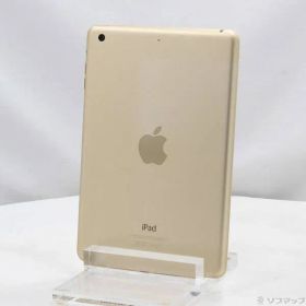 〔中古品〕 iPad mini 3 64GB ゴールド MGY92J／A Wi-Fi【258】