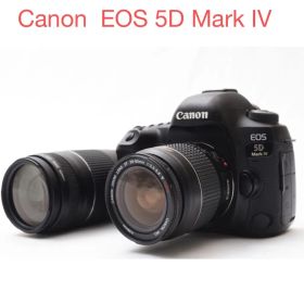 フルサイズ/Canon EOS 5D MarkIV標準&望遠ダブルレンズセット