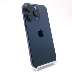 アップル(Apple)の【全額返金保証】【最速発送】Apple iPhone iPhone 15 Pro 128GB ブルーチタニウム SIMフリー 動作確認済(スマートフォン本体)
