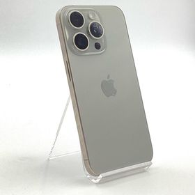 アップル(Apple)の【全額返金保証】【最速発送】Apple iPhone iPhone 15 Pro 512GB ナチュラルチタニウム SIMフリー 美品 動作確認済(スマートフォン本体)