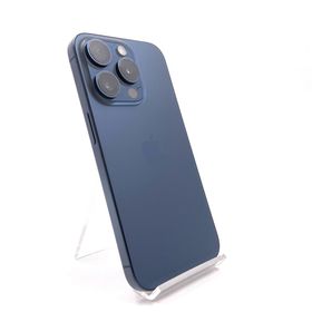 アップル(Apple)の【全額返金保証】【最速発送】Apple iPhone iPhone 15 Pro 512GB ブルーチタニウム SIMフリー 美品 動作確認済(スマートフォン本体)