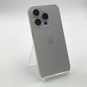 アップル(Apple)の【全額返金保証】【最速発送】Apple iPhone iPhone 15 Pro 256GB ナチュラルチタニウム SIMフリー 超美品 動作確認済(スマートフォン本体)