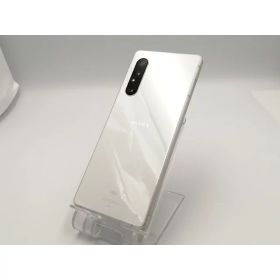 【中古】SONY au 【SIMロックあり】 Xperia 1 II ホワイト 8GB 128GB SOG01【ECセンター】保証期間1ヶ月【ランクB】