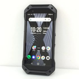 【美品】京セラ KYOCERA TORQUE 5G KYG01 ブラック au 動作品