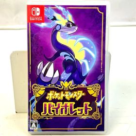 01w-5707 〇 Nintendo Switch ニンテンドースイッチソフト ポケットモンスター バイオレット ポケモン 動作確認済み 【中古品】