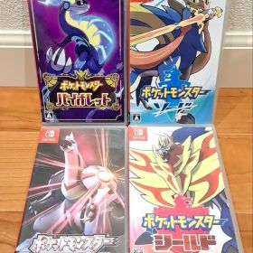Switch ソフト ポケットモンスター 4種セット バイオレット ソード など