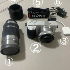 Sony α6400シルバー ダブルズームレンズ＋豪華付属品セット