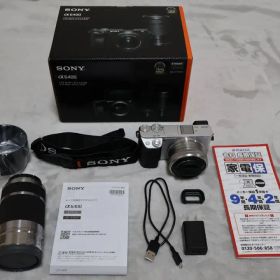 SONY α6400 ミラーレスカメラ シルバー