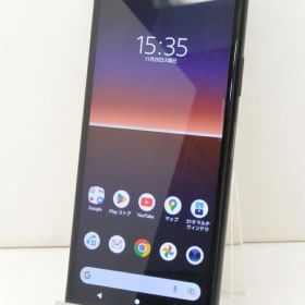 白ロム docomo SIMロック解除済 SONY Xperia 10 II 64GB Android12 ブラック SO-41A 初期化済 【m028564】【中古】【K20251125】