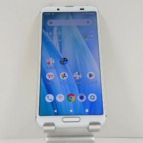 AQUOS sense3 SH-M12-y Y!mobile シルキーホワイト 送料無料 本体 c15585 【中古】