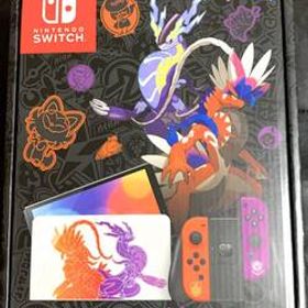 ■新品未開封/送料無料■Nintendo Switch 有機ELモデル スカーレット・バイオレットエディション ニンテンドースイッチ