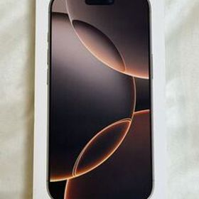 【新品同等】iPhone 16 Pro 1TB デザートチタニウム ゴールド系 交換品未使用 本体 箱・ケーブル未使用付属 SIMフリー Apple Titanium