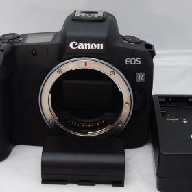 4000ショット台！美品 ★ Canon ミラーレス一眼カメラ EOS R ボディー EOSR