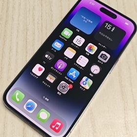 Apple iPhone 14 Pro 256GB MQ1E3J/A ディープパープル ○ SIMロックフリー 88% アップル