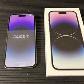 iPhone14pro 1TB バッテリー残量84% SIMフリー ディープパープル Apple Store購入品