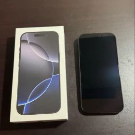 iPhone 16 Pro 256GB バッテリー100% ブラックチタニウム