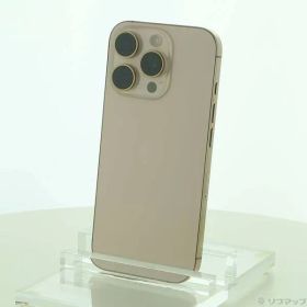 〔中古品〕 iPhone16 Pro 256GB デザートチタニウム MYN23J／A SIMフリー【262】