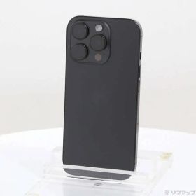 〔中古品〕 iPhone16 Pro 256GB ブラックチタニウム MYN03J／A SIMフリー【344】