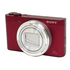 【ブラックフライデー！ポイント３倍！11/25-11/30！】【中古】SONY製 Cyber-shot DSC-WX500 レッド/1820万画素 [管理:1050027213]