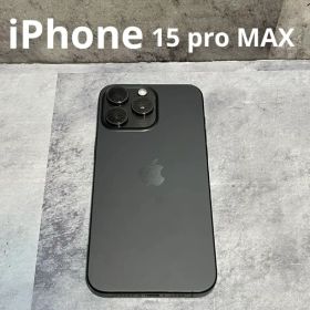 【SIMフリー】iPhone 15 Pro Max 256GB ブラック