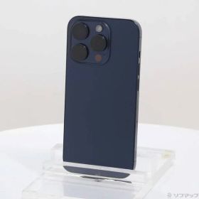 〔中古品〕 iPhone15 Pro 128GB ブルーチタニウム MTUA3J／A SIMフリー【368】