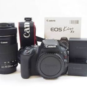 ◎Canon キヤノン EOS Kiss X9 / EF-S 55-250mm F4-5.6 IS STM（取説付）