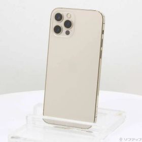 〔中古品〕 iPhone12 Pro 256GB ゴールド MGMC3J／A SIMフリー【262】