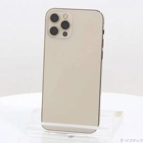 〔中古品〕 iPhone12 Pro 256GB ゴールド MGMC3J／A SIMフリー【348】