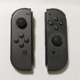送料無料 動作確認済み Nintendo Switch ニンテンドー スイッチ Joy-Con ジョイコン 純正 グレー L R HAC-A-JLGAA 中古