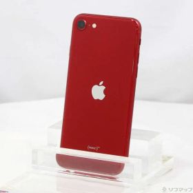 〔中古品〕 iPhone SE 第3世代 64GB プロダクトレッド MMYE3J／A SIMフリー【269】