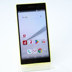 【美品＊電池良好】SIMフリー docomo Xperia Z5 Compact イエロー