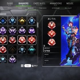 全て譲渡します。過去プレ垢 | APEX Legendsのアカウントデータ、RMTの販売・買取一覧