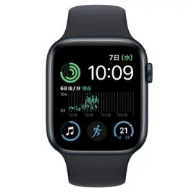 Apple 【第2世代】Apple Watch SE 44mm GPS+Cellularモデル MNPY3J/A A2724【ミッドナイトアルミニウムケース/ミッドナイトスポーツバンド】 [中古] 【当社3ヶ月間保証】 イオシス