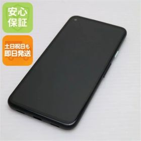 超美品 SIMフリー Google Pixel 4a ブラック スマホ 白ロム 土日祝発送OK 06000
