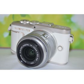 オリンパス(OLYMPUS)のオリンパス★OLYMPUS PEN E-PL10 ホワイト/自撮り/Wi-Fi(ミラーレス一眼)