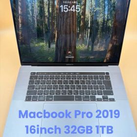 Macbook Pro 2019 16inch 32GB 1TB スペースグレイ